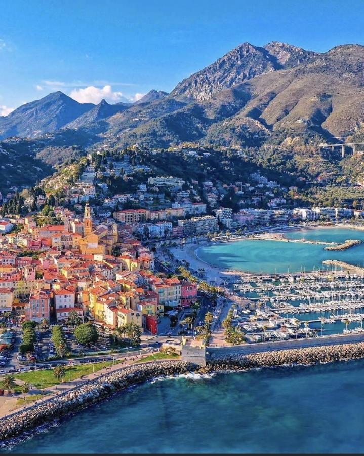 Sablettes Beach-Plage-Vue Mer-Centre Ville Μεντόν Εξωτερικό φωτογραφία